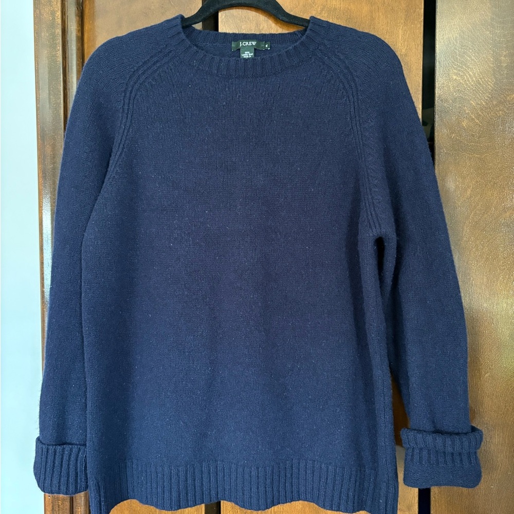 J. Crew Men's Navy Sweater